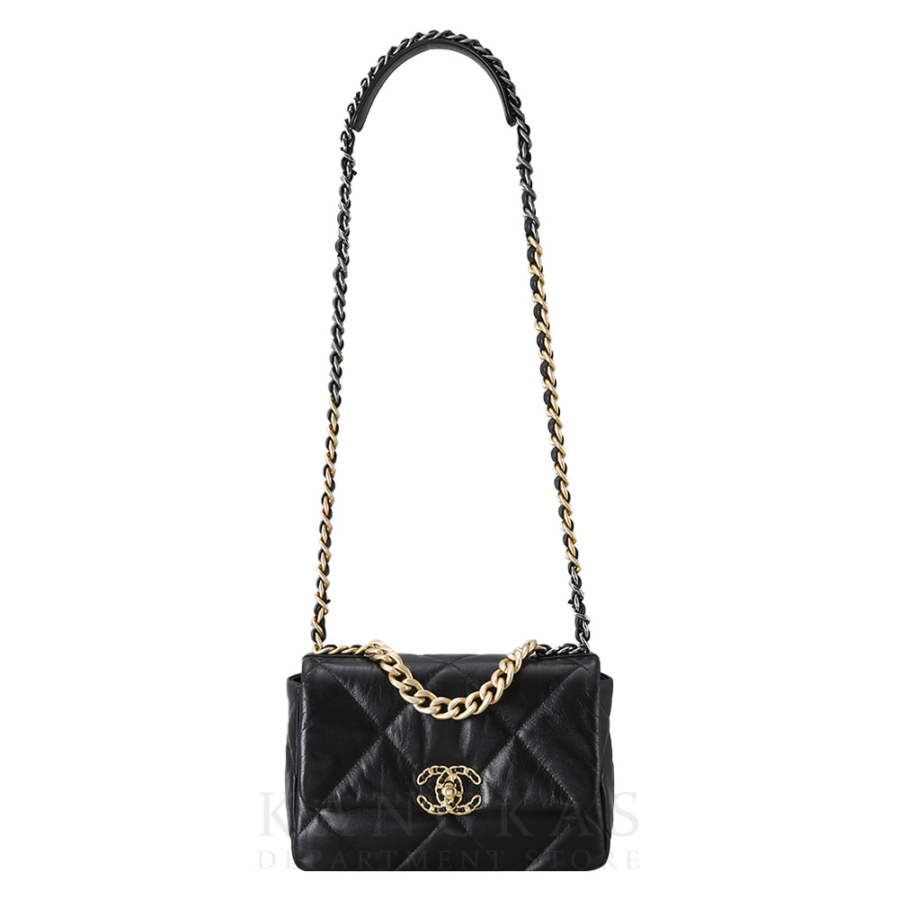 CHANEL(USED)샤넬 19백 미디움 블랙
