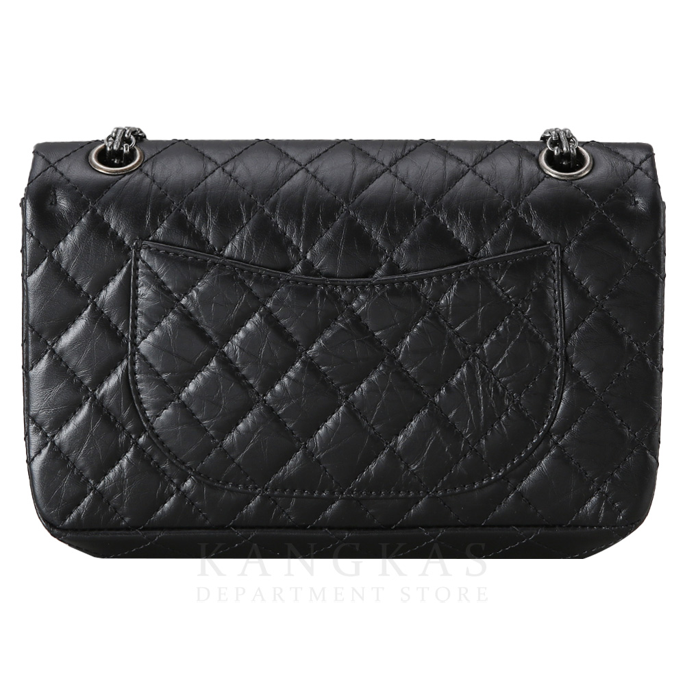 CHANEL(USED)샤넬 2.55 빈티지 클래식 미듐24 블랙