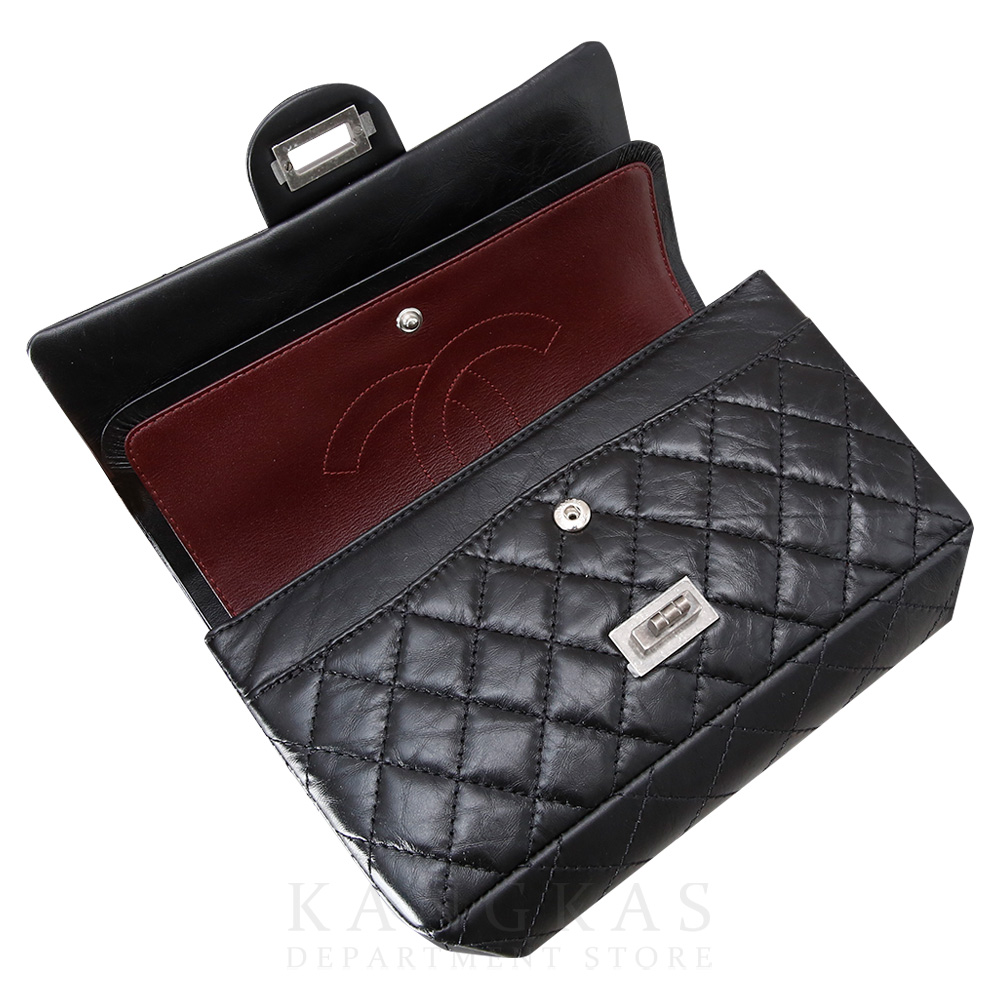 CHANEL(USED)샤넬 2.55 빈티지 클래식 미듐24 블랙