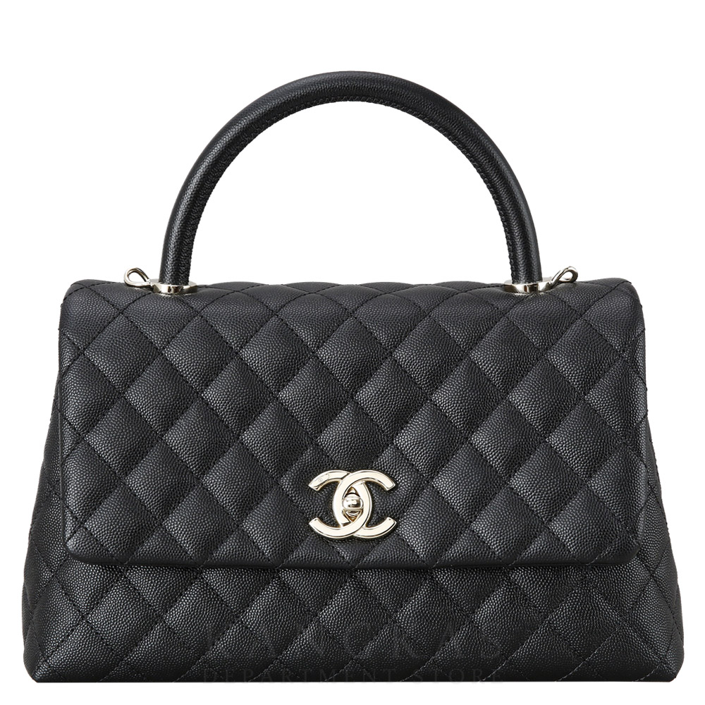 CHANEL(USED)샤넬 캐비어 코코핸들 미듐 @@@@@