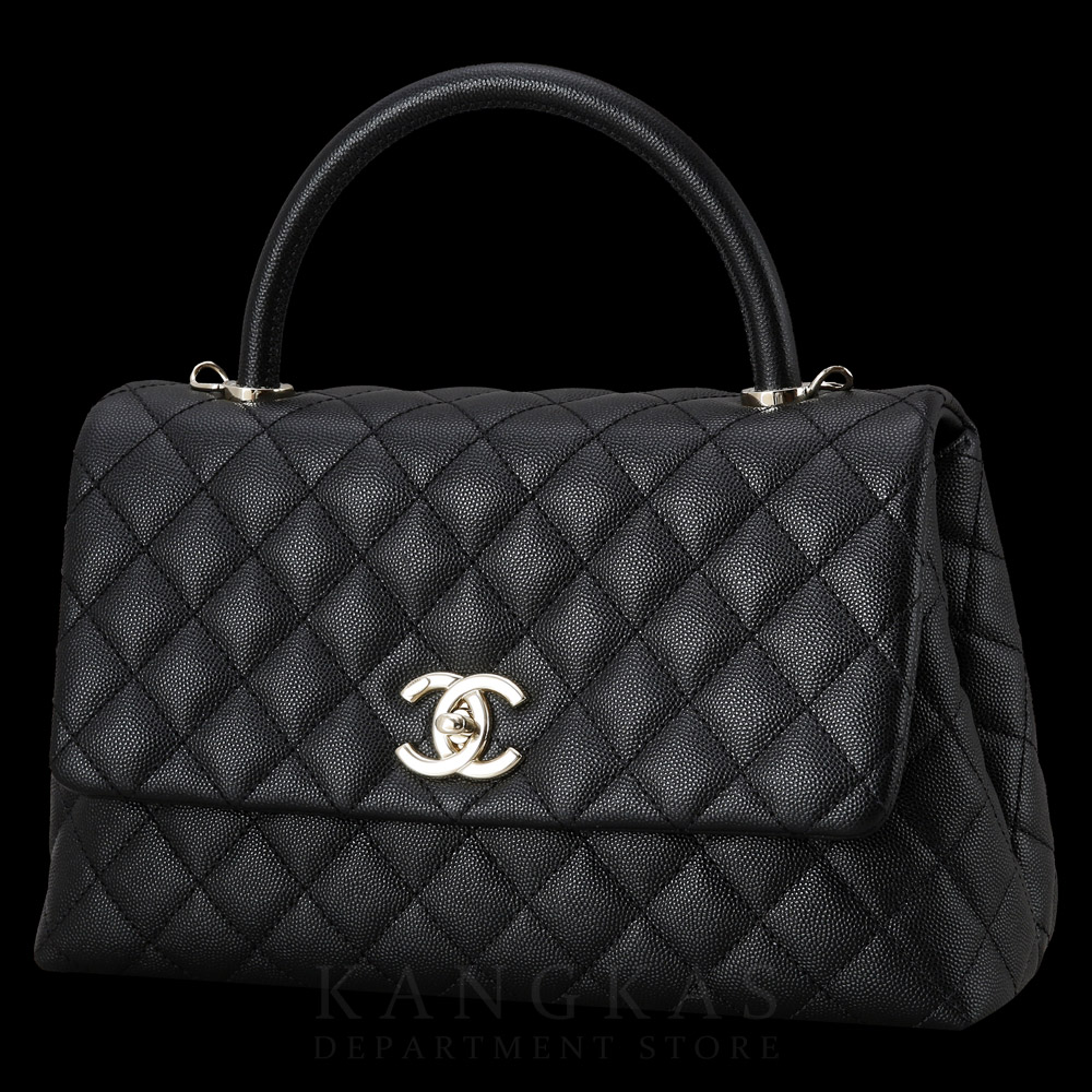 CHANEL(USED)샤넬 캐비어 코코핸들 미듐 @@@@@