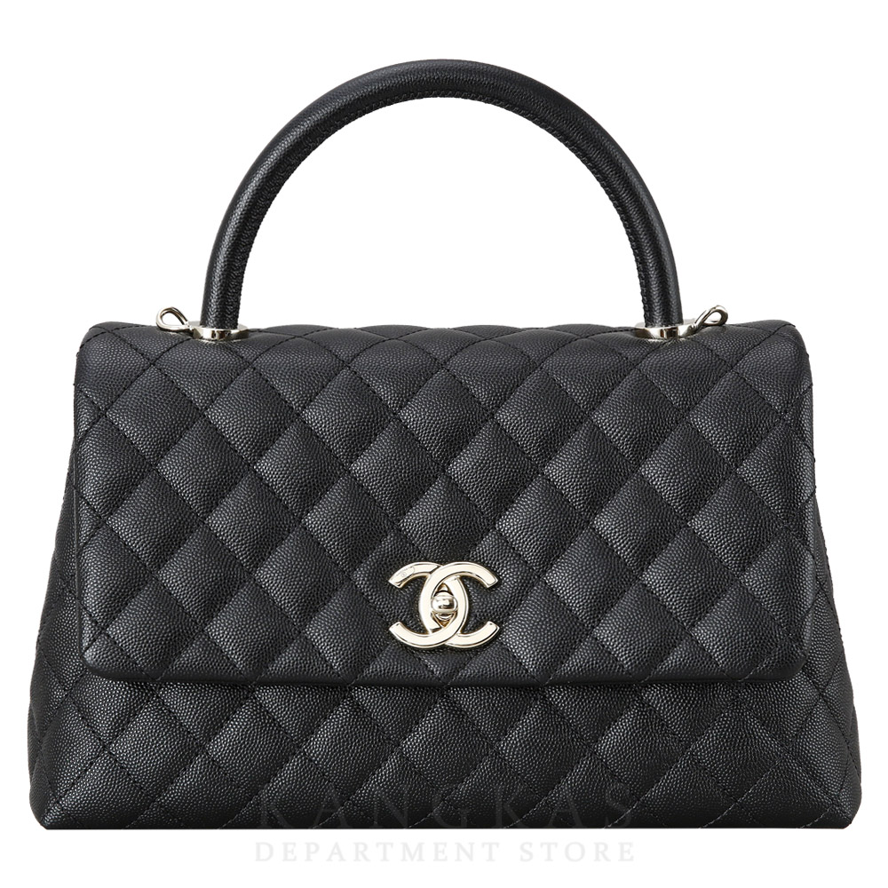 CHANEL(USED)샤넬 캐비어 코코핸들 미듐 @@@@@