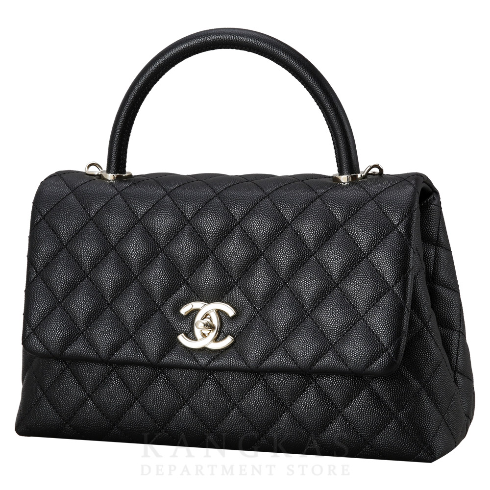 CHANEL(USED)샤넬 캐비어 코코핸들 미듐 @@@@@