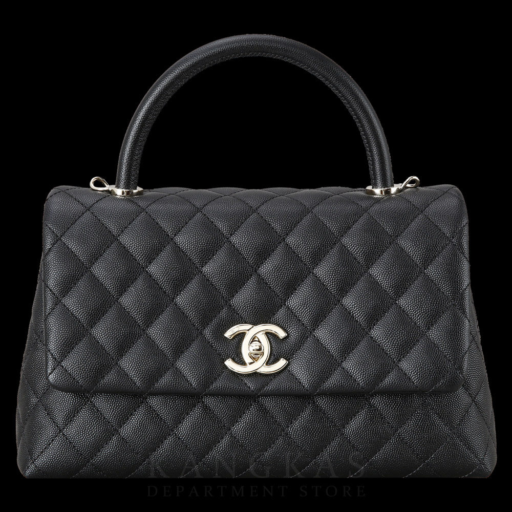 CHANEL(USED)샤넬 캐비어 코코핸들 미듐 @@@@@