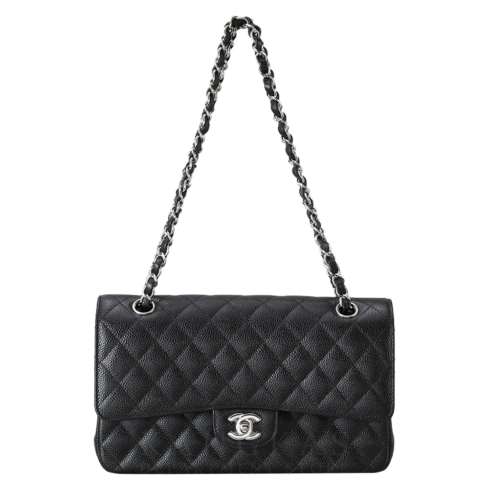 CHANEL(USED)샤넬 클래식 캐비어 미듐