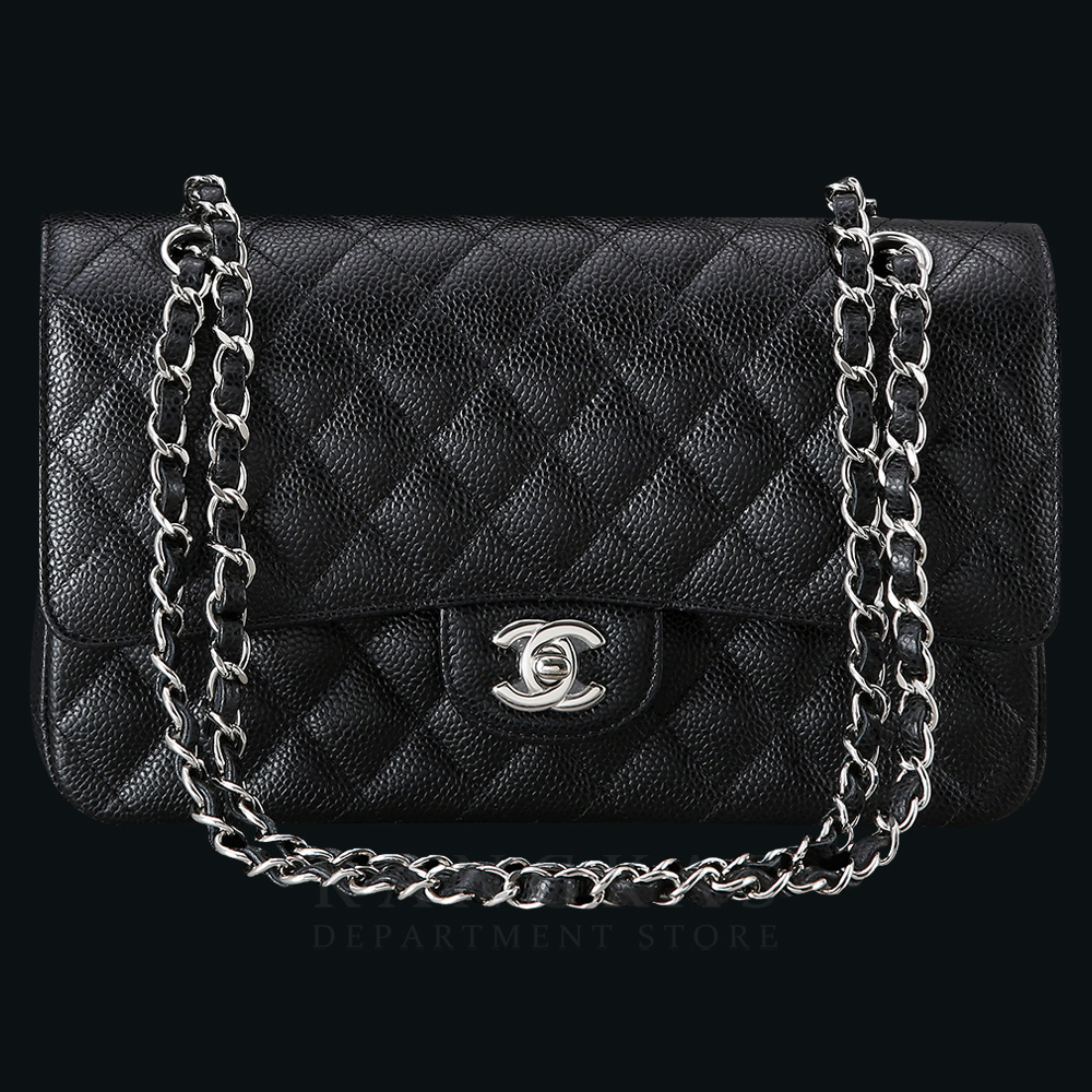 CHANEL(USED)샤넬 클래식 캐비어 미듐