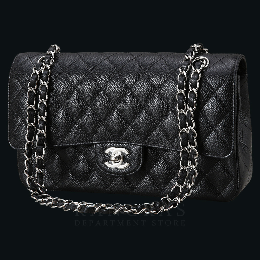 CHANEL(USED)샤넬 클래식 캐비어 미듐