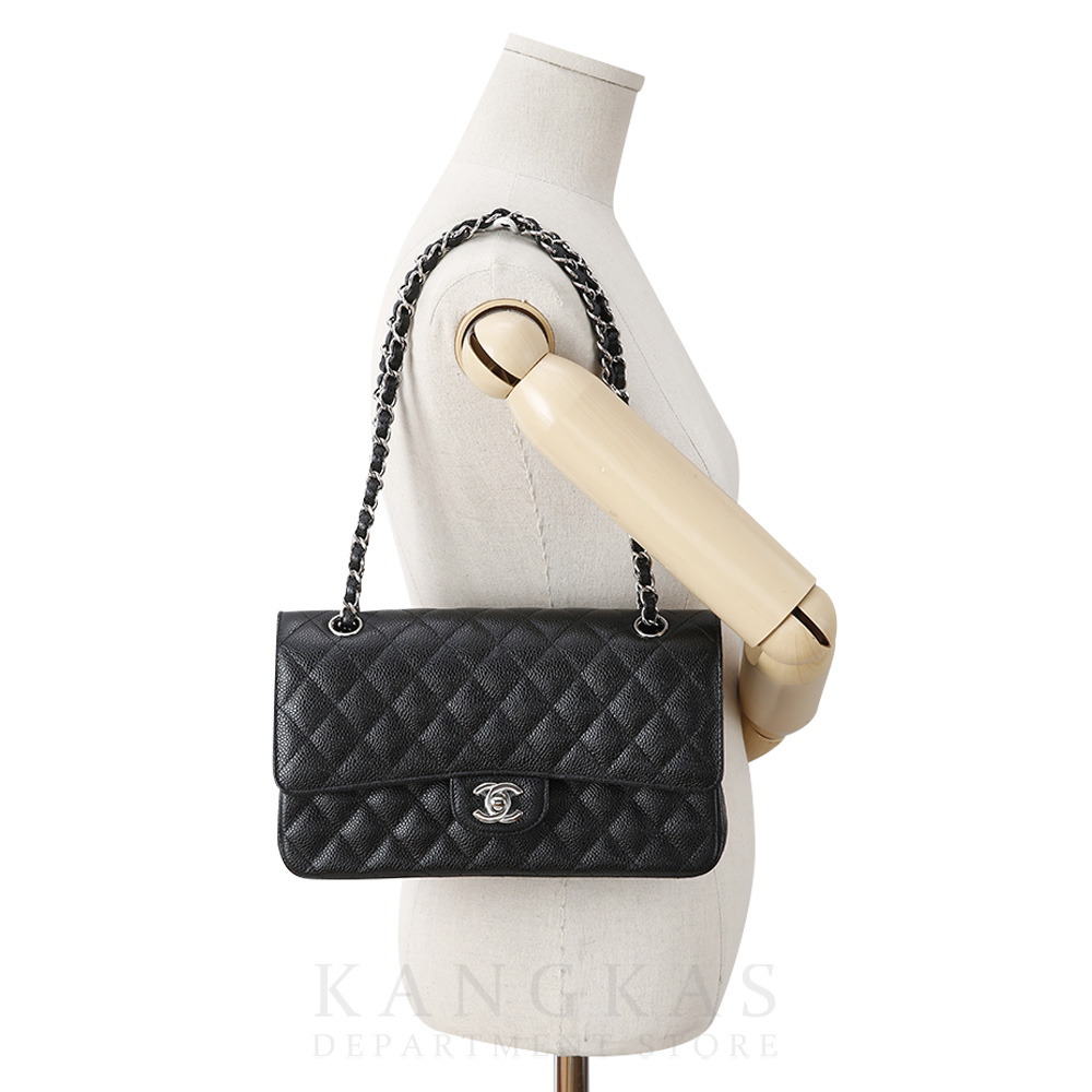 CHANEL(USED)샤넬 클래식 캐비어 미듐