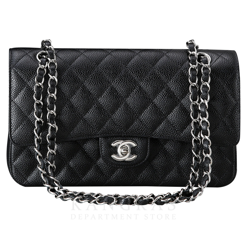 CHANEL(USED)샤넬 클래식 캐비어 미듐