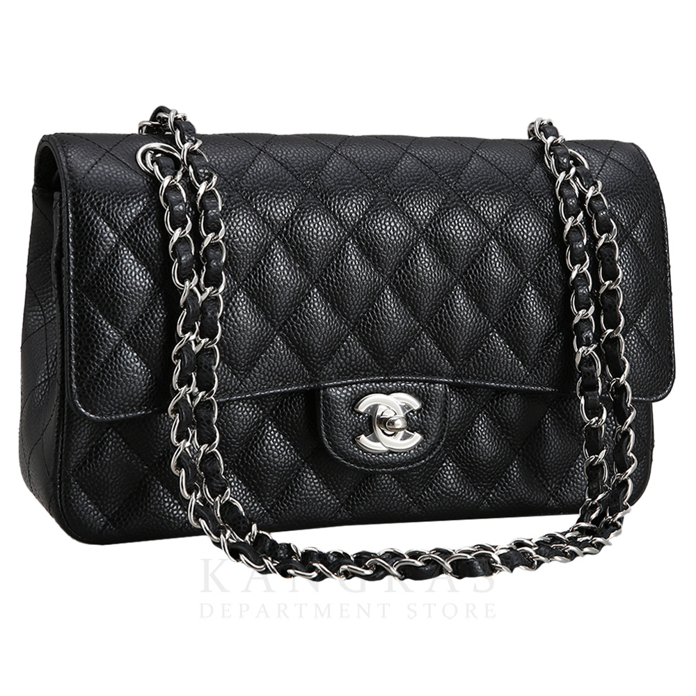 CHANEL(USED)샤넬 클래식 캐비어 미듐