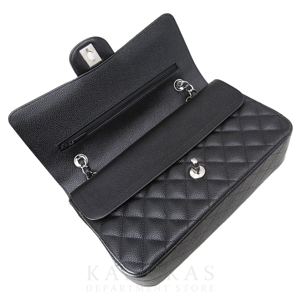 CHANEL(USED)샤넬 클래식 캐비어 미듐
