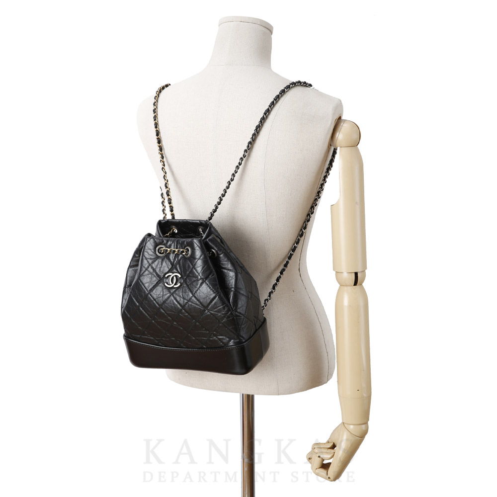 CHANEL(USED)샤넬 가브리엘 백팩 스몰 블랙
