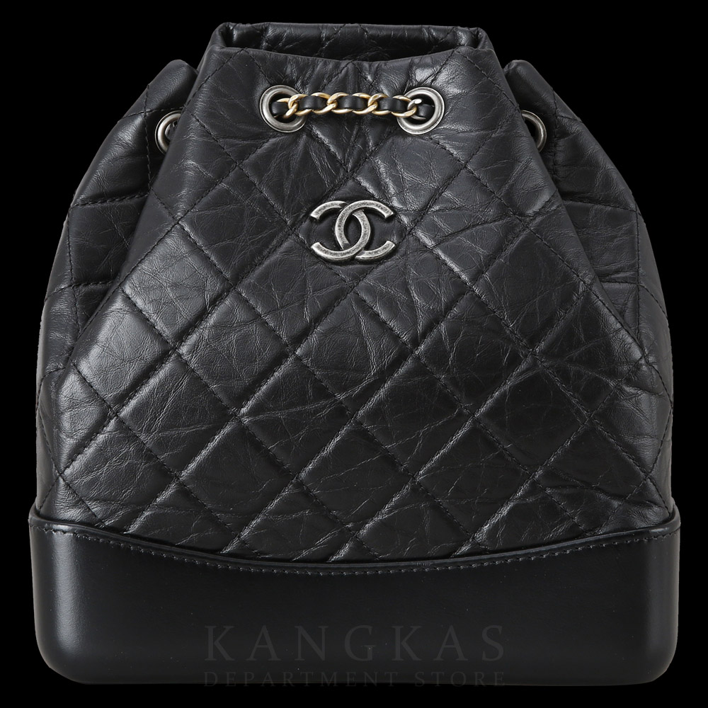 CHANEL(USED)샤넬 가브리엘 백팩 스몰 블랙