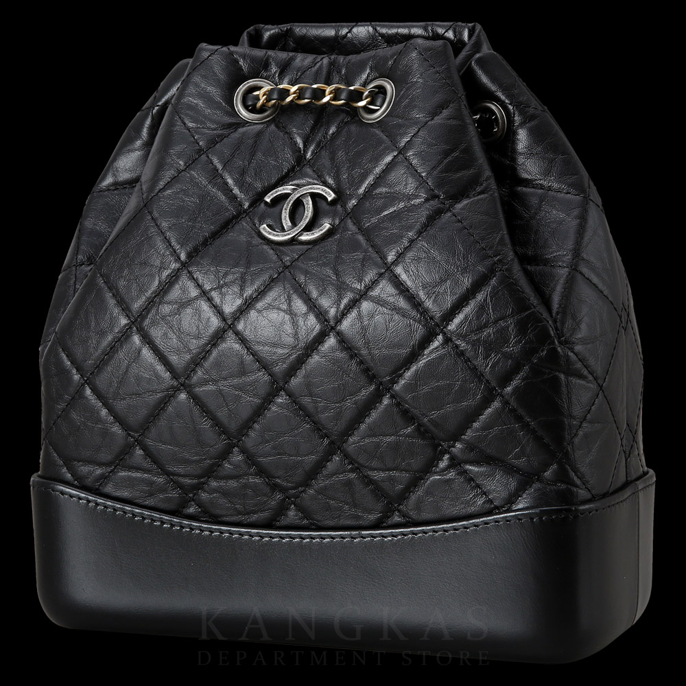 CHANEL(USED)샤넬 가브리엘 백팩 스몰 블랙