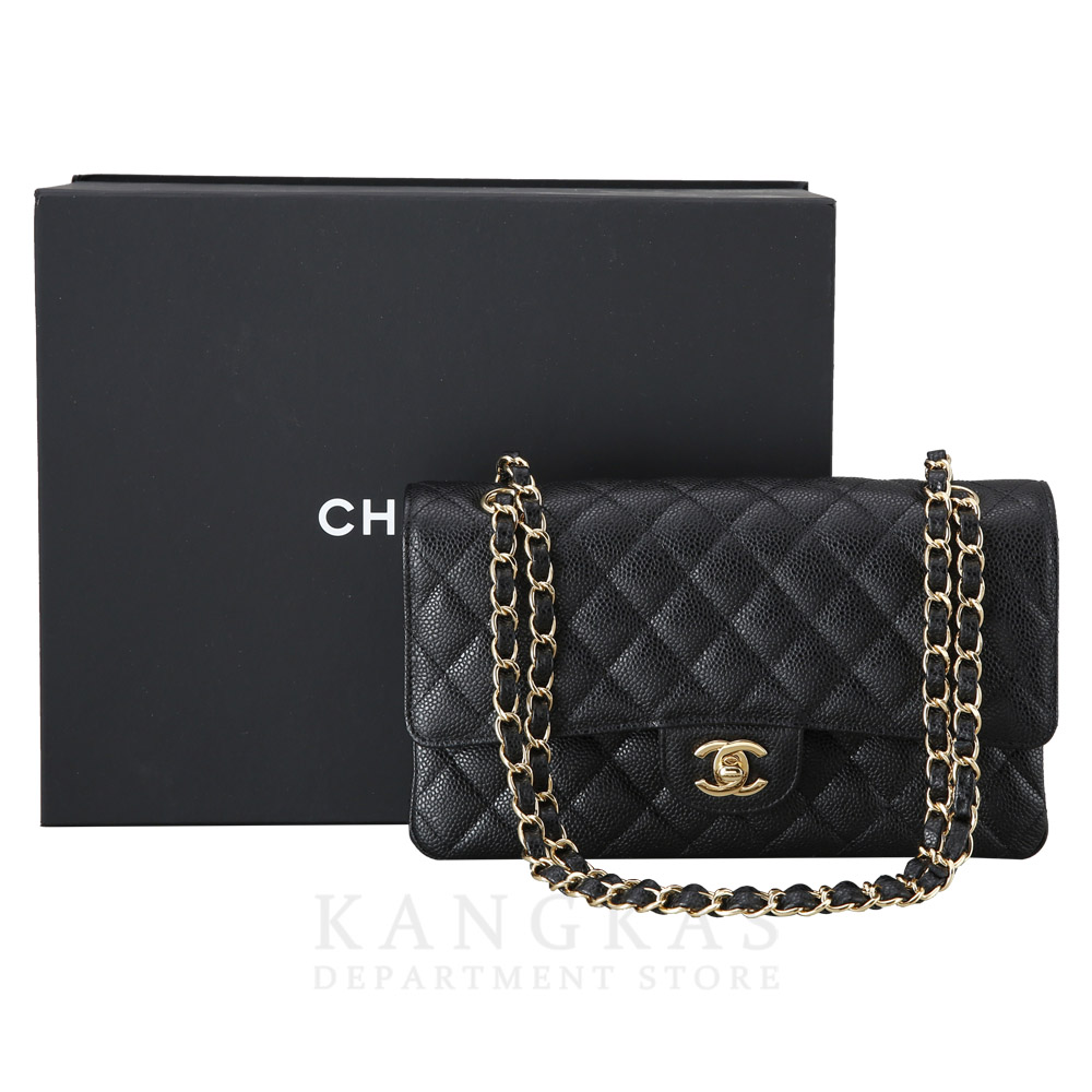 CHANEL(USED)샤넬 캐비어 클래식 미듐 플랩백