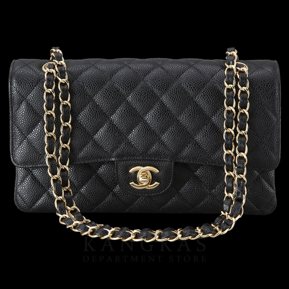 CHANEL(USED)샤넬 캐비어 클래식 미듐 플랩백