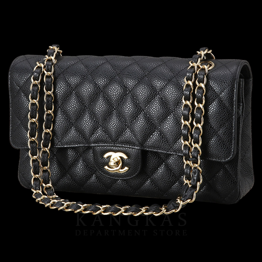 CHANEL(USED)샤넬 캐비어 클래식 미듐 플랩백