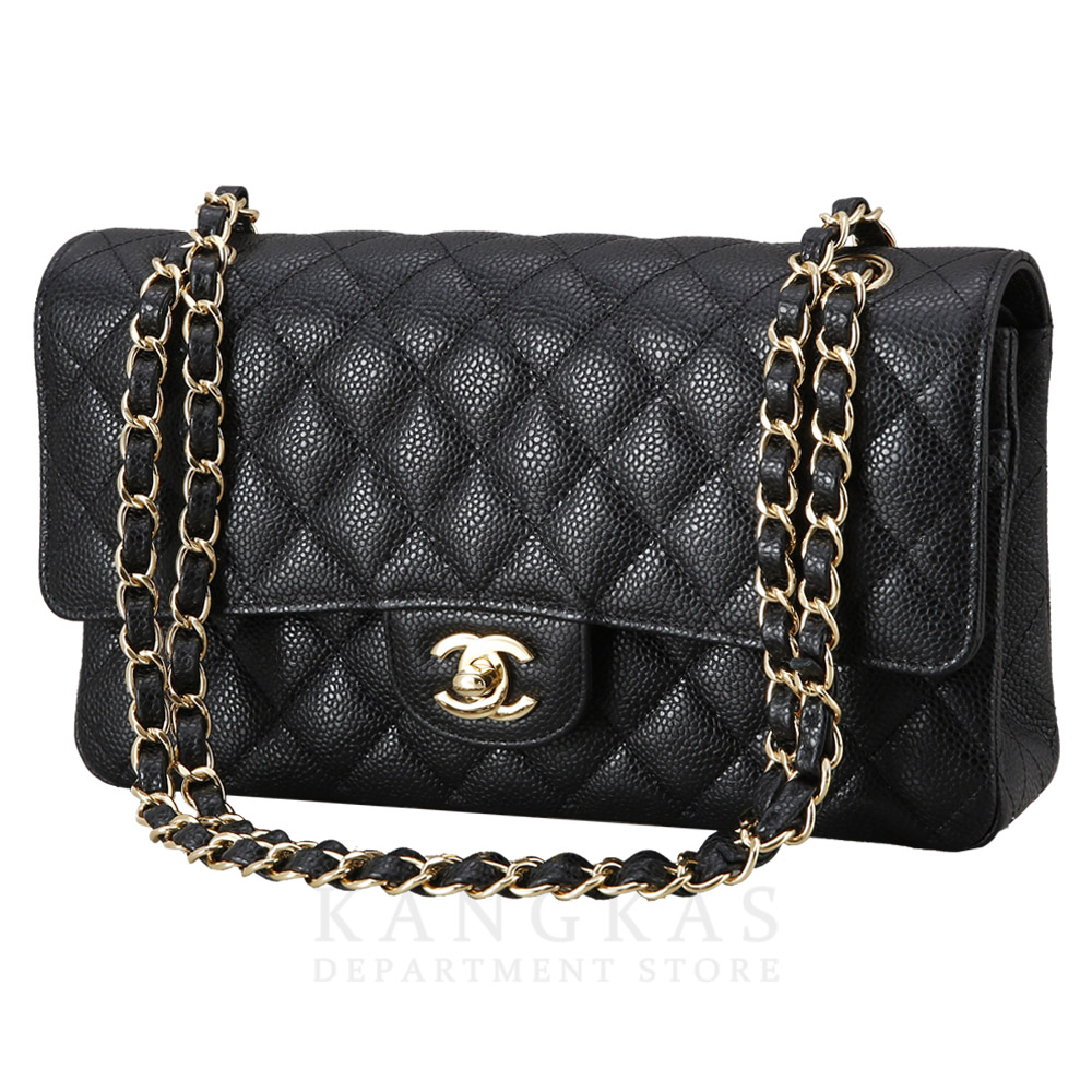CHANEL(USED)샤넬 캐비어 클래식 미듐 플랩백