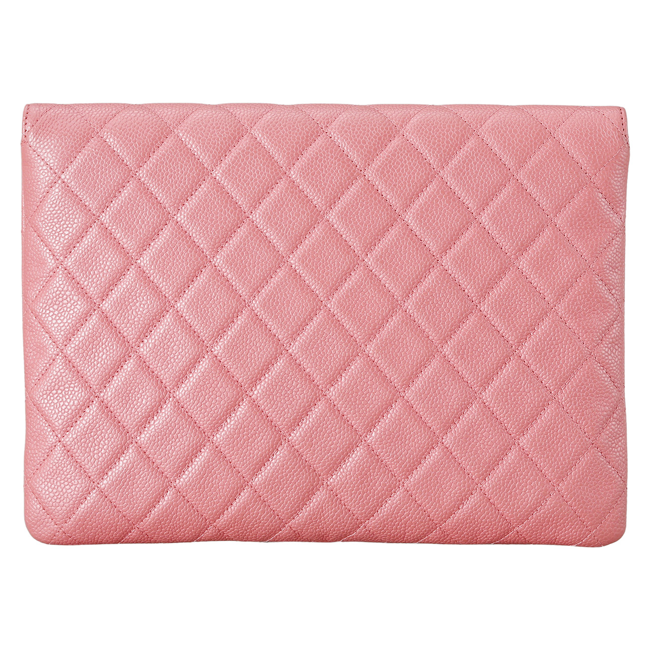 CHANEL(USED)샤넬 캐비어 플랩 클러치 미듐