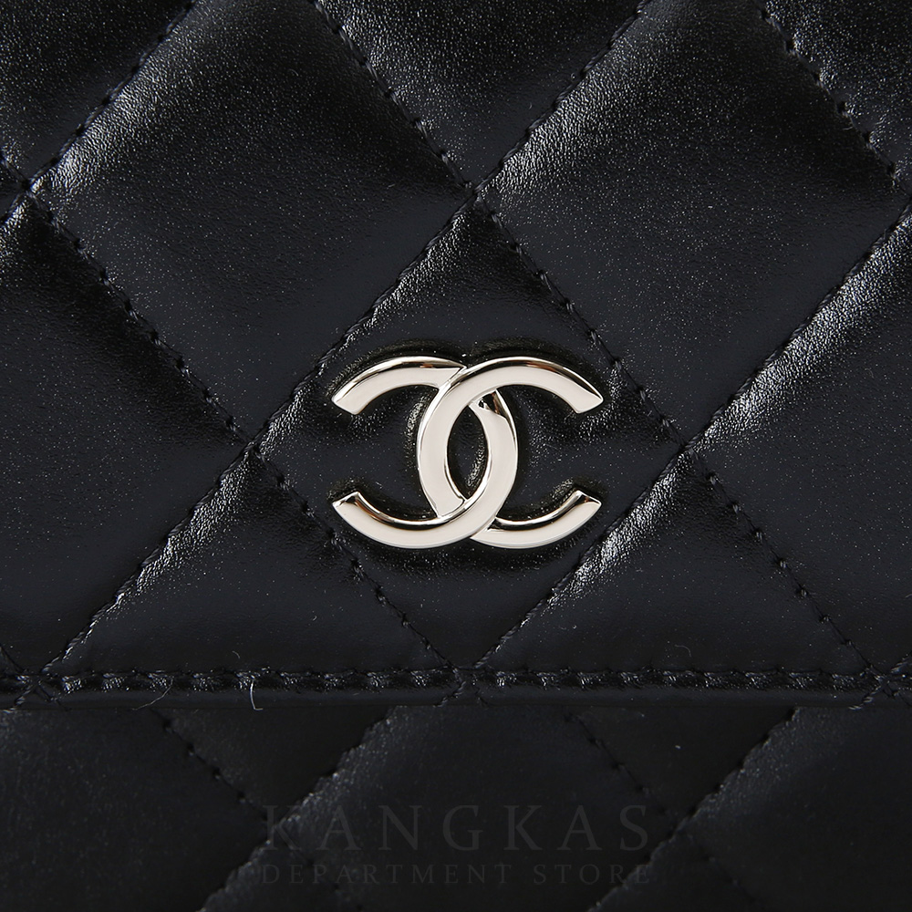 CHANEL(USED)샤넬 AP1898 진주체인 미니백 블랙