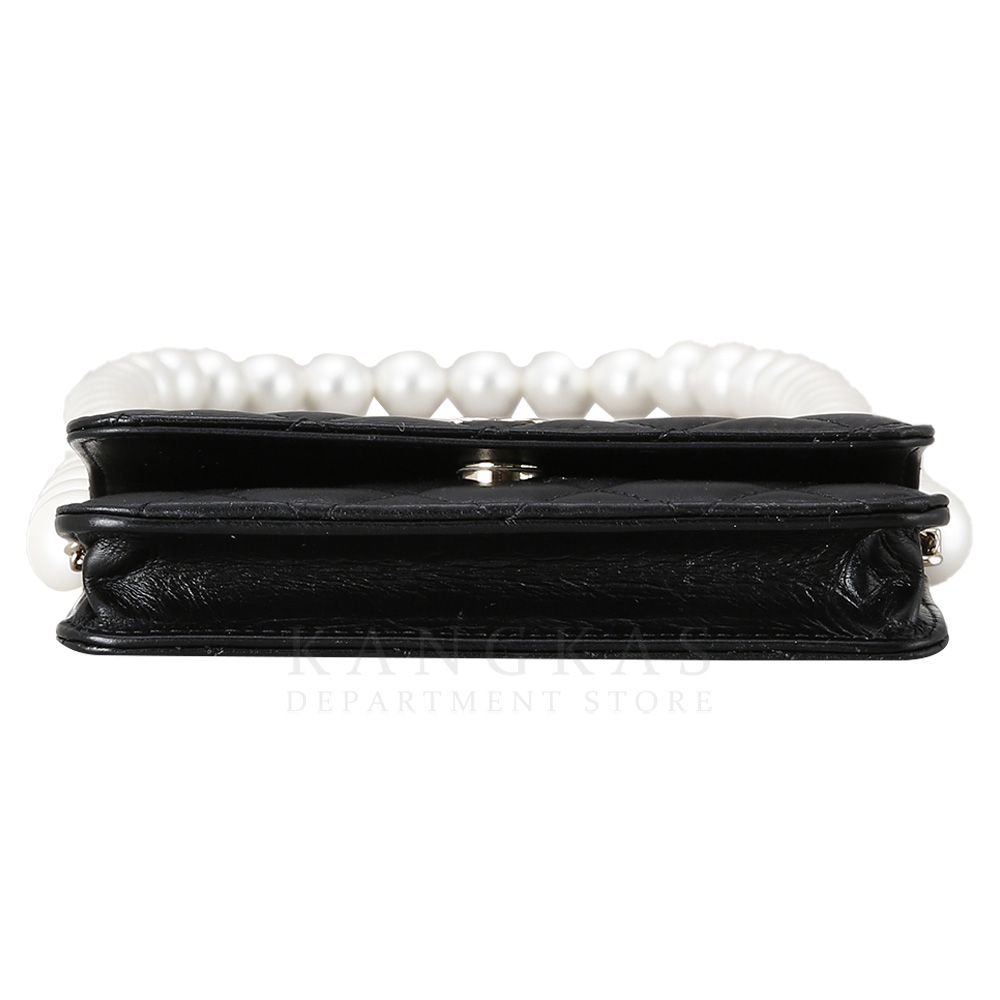 CHANEL(USED)샤넬 AP1898 진주체인 미니백 블랙