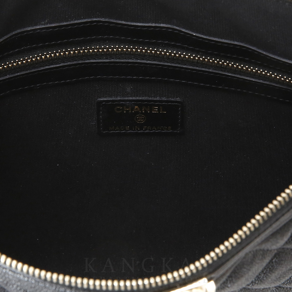 CHANEL(USED)샤넬 캐비어 보이샤넬 클러치 뉴미듐