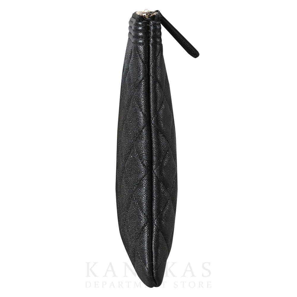 CHANEL(USED)샤넬 캐비어 보이샤넬 클러치 뉴미듐
