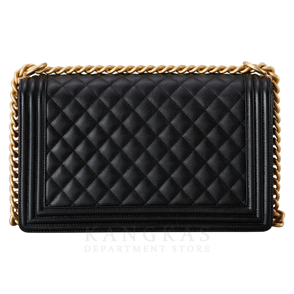 CHANEL(USED)샤넬 보이샤넬 캐비어 라지