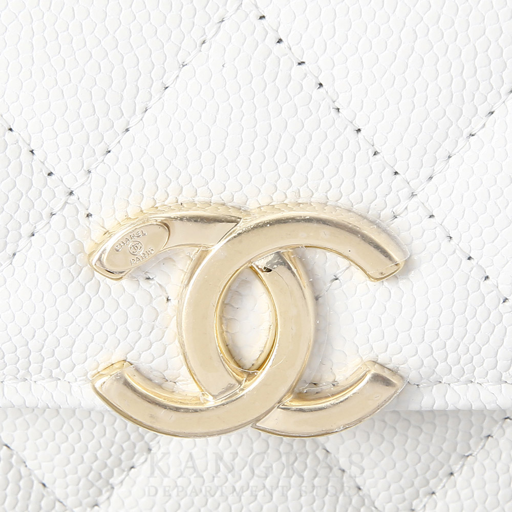 CHANEL(USED)샤넬 시즌 캐비어 미니 체인 백
