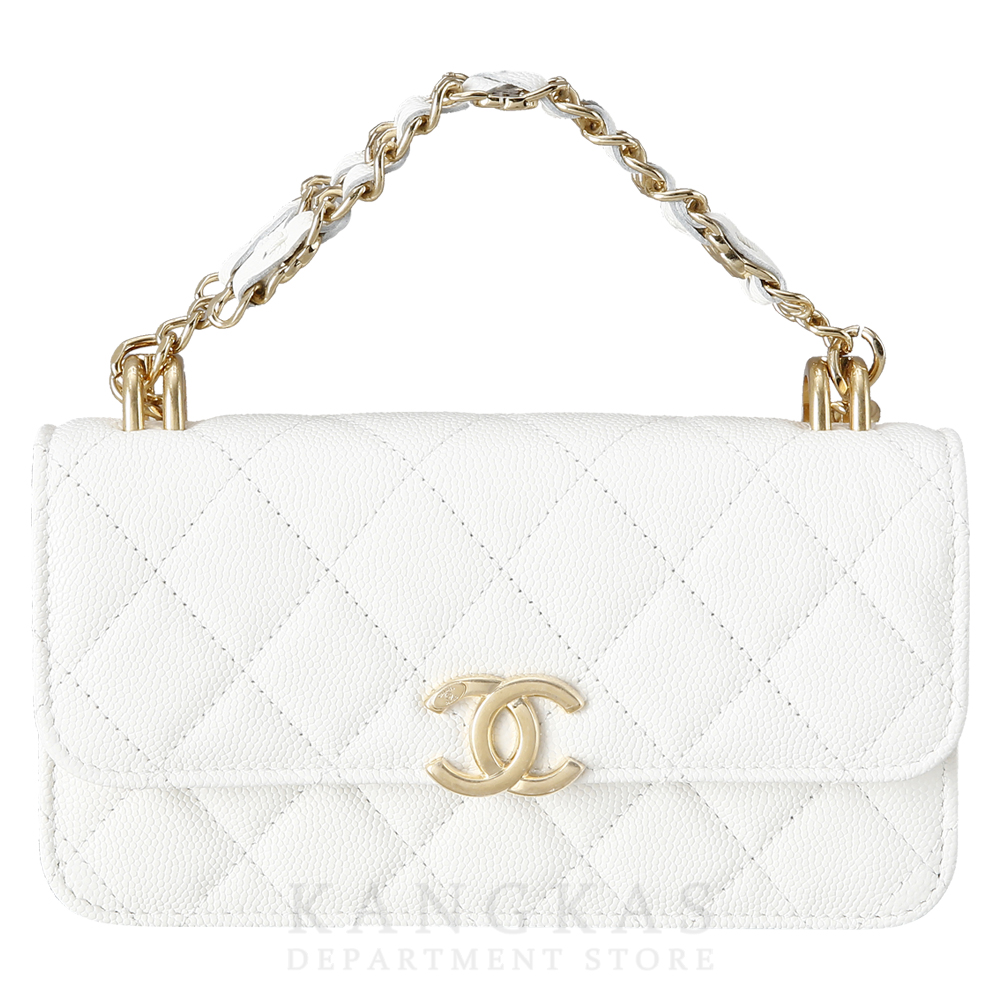 CHANEL(USED)샤넬 시즌 캐비어 미니 체인 백