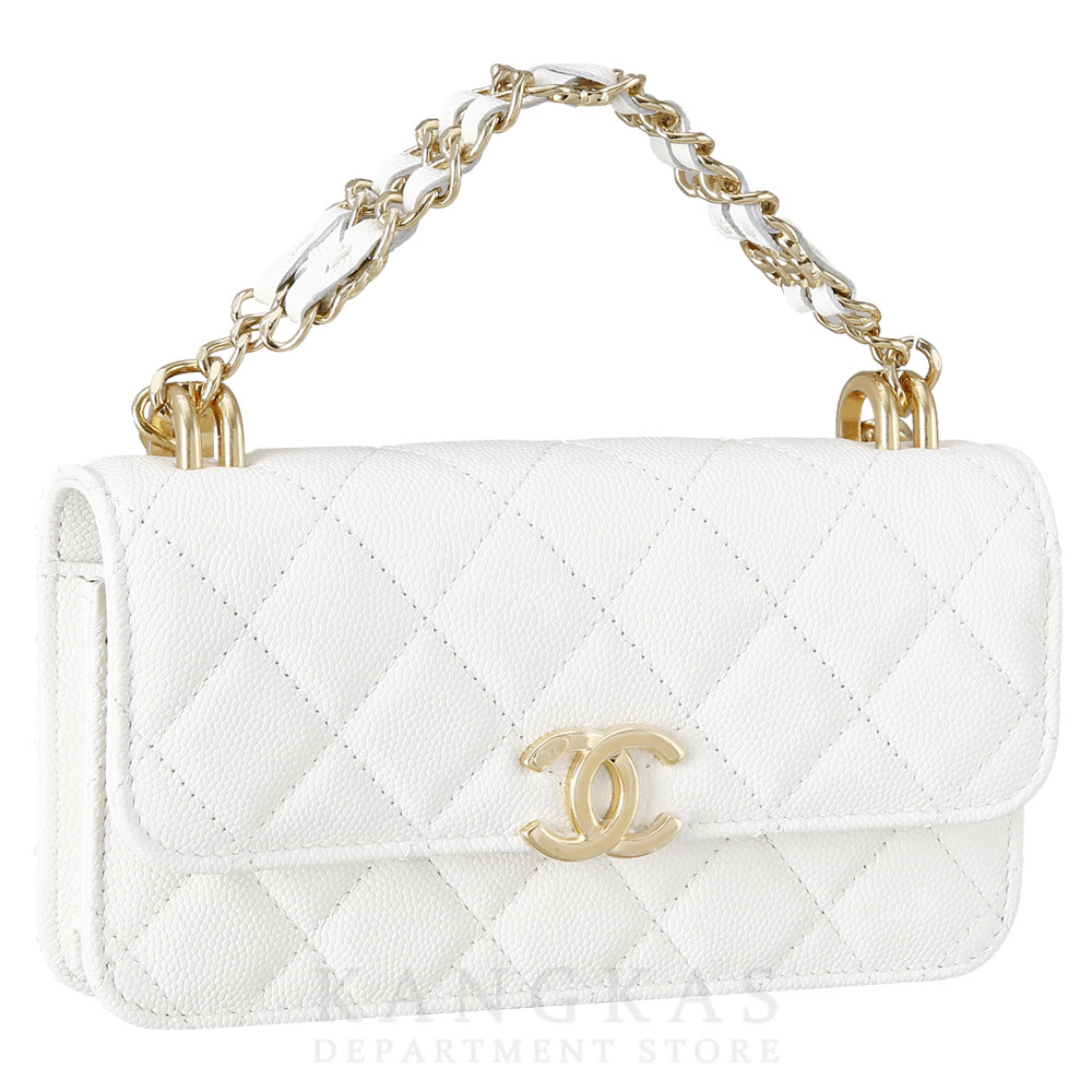 CHANEL(USED)샤넬 시즌 캐비어 미니 체인 백