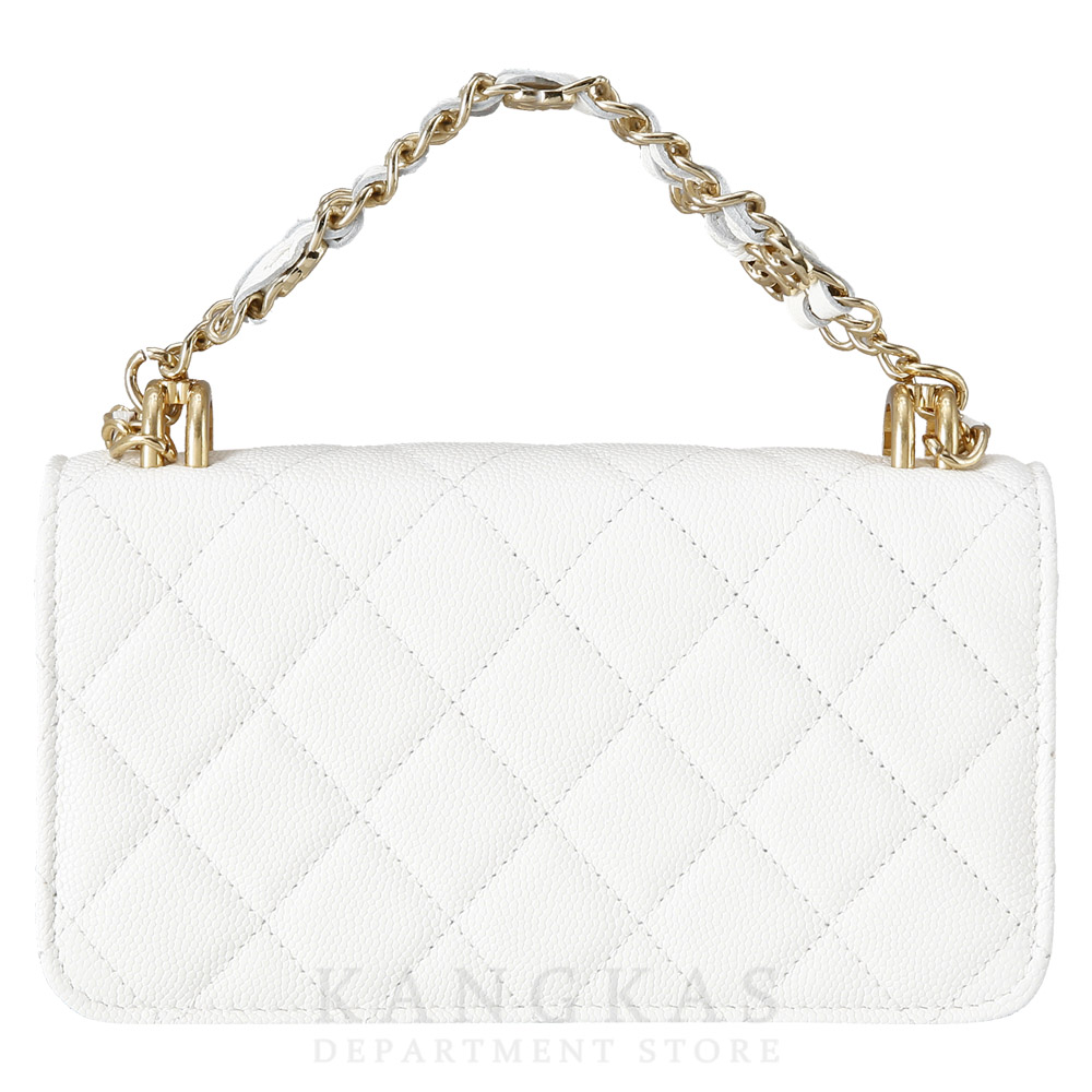 CHANEL(USED)샤넬 시즌 캐비어 미니 체인 백
