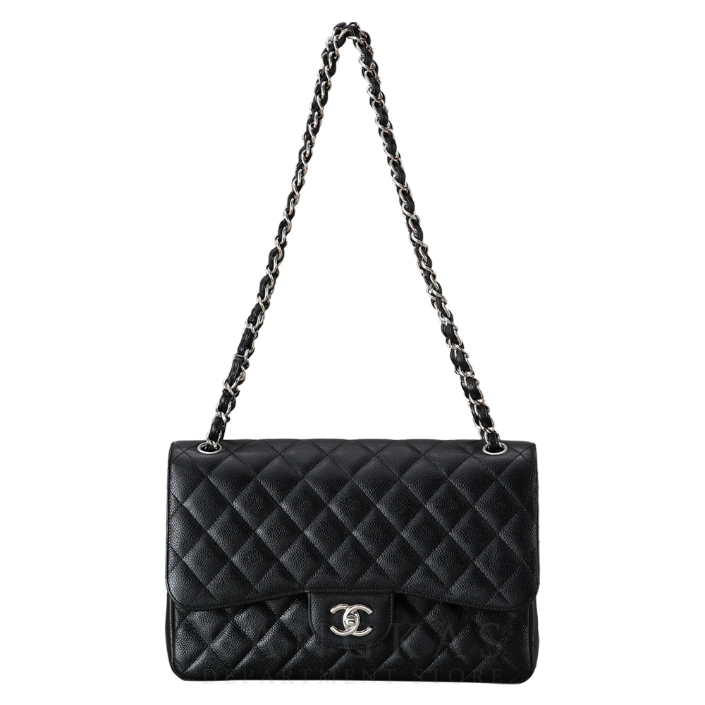 CHANEL(USED)샤넬 캐비어 클래식 라지 플랩백