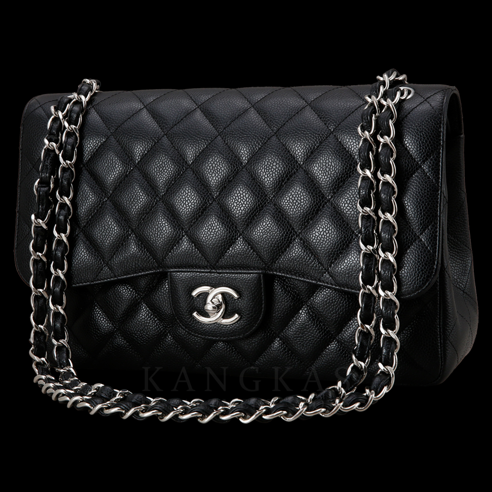 CHANEL(USED)샤넬 캐비어 클래식 라지 플랩백