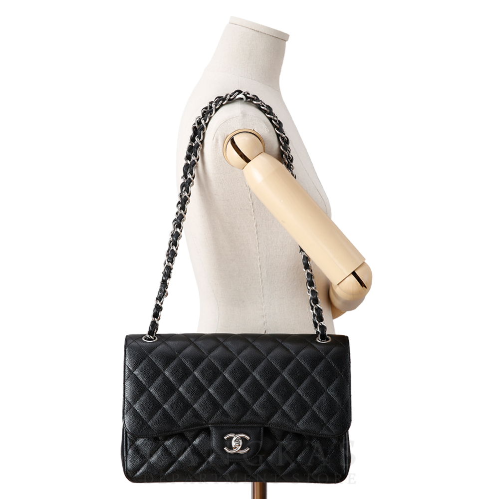 CHANEL(USED)샤넬 캐비어 클래식 라지 플랩백