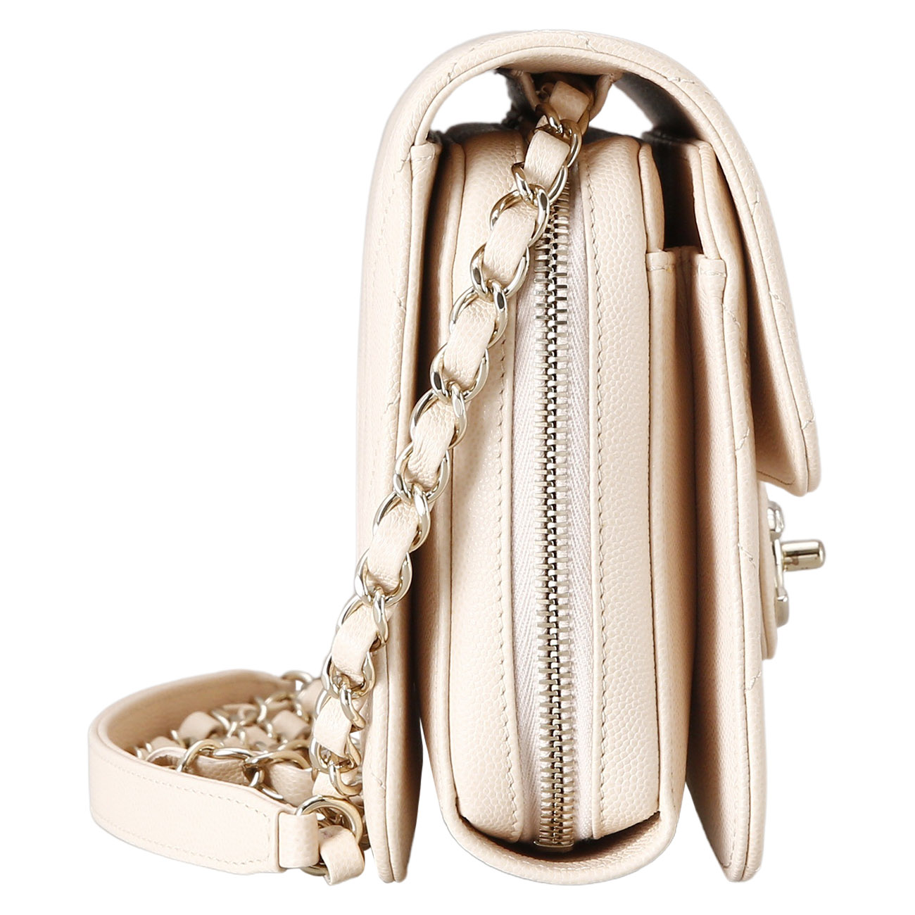 CHANEL(USED)샤넬 AS3003 시즌 크루즈 컬렉션 스몰 플랩백(핑크베이지)