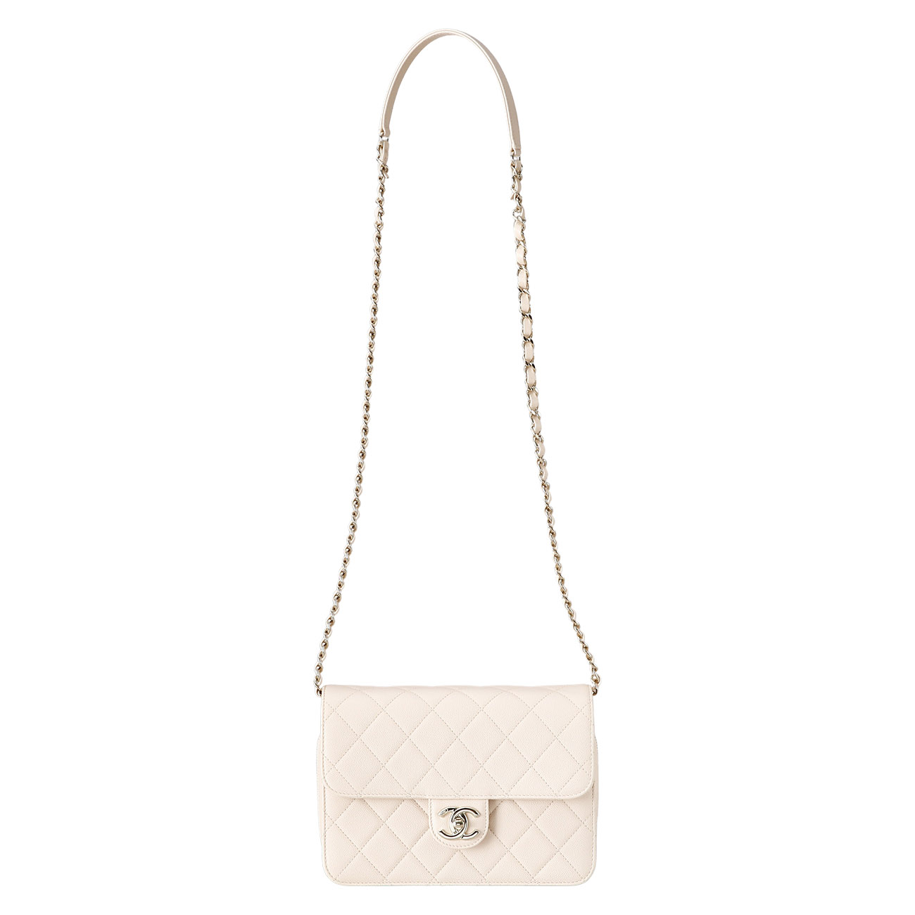 CHANEL(USED)샤넬 AS3003 시즌 크루즈 컬렉션 스몰 플랩백(핑크베이지)