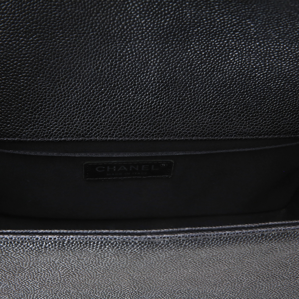 CHANEL(USED)샤넬 보이샤넬 캐비어 미듐