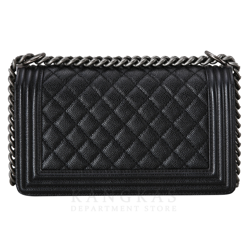 CHANEL(USED)샤넬 보이샤넬 캐비어 미듐
