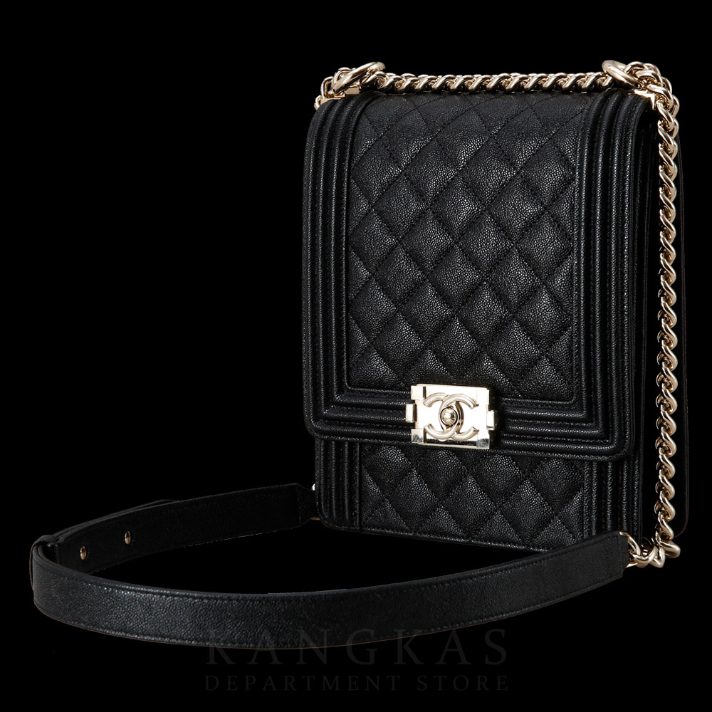 CHANEL(USED)샤넬 캐비어 보이샤넬 사첼백