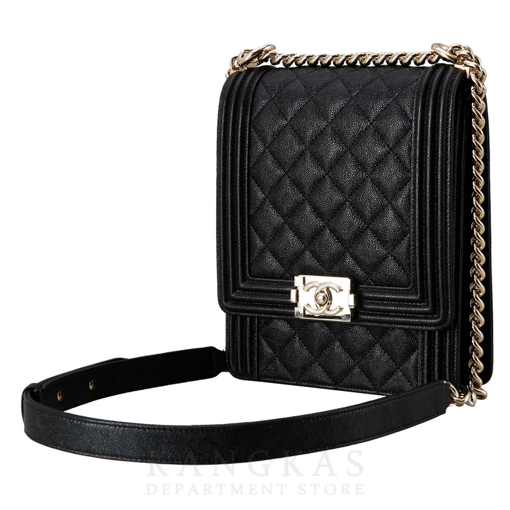 CHANEL(USED)샤넬 캐비어 보이샤넬 사첼백