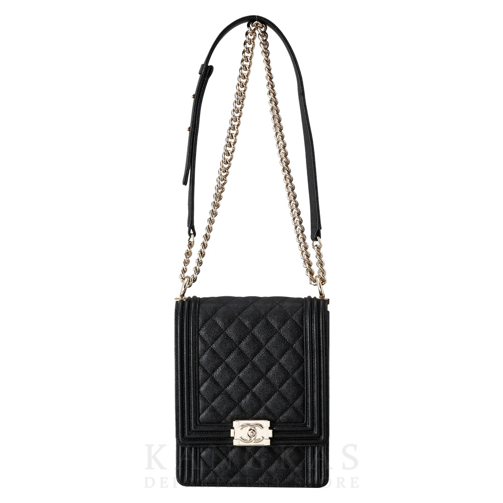 CHANEL(USED)샤넬 캐비어 보이샤넬 사첼백