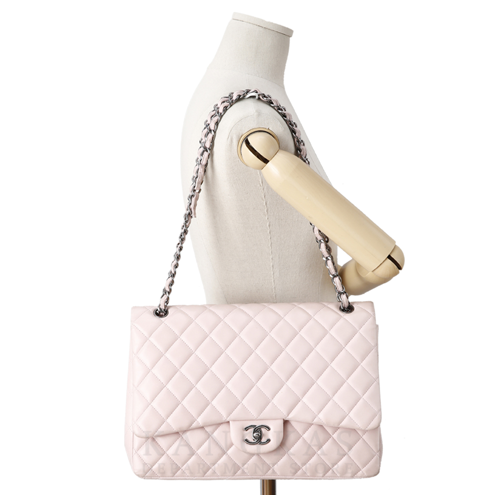 CHANEL(USED)샤넬 램스킨 클래식 맥시 플랩백