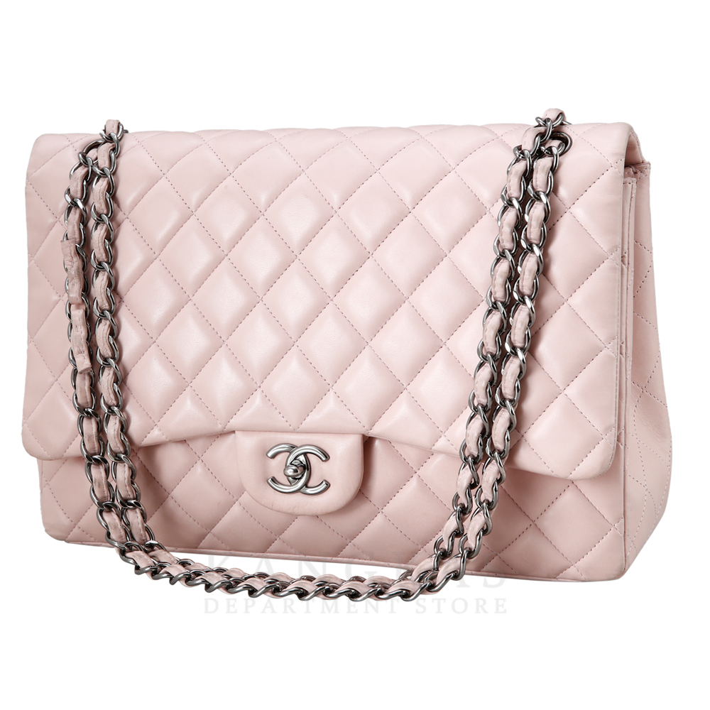 CHANEL(USED)샤넬 램스킨 클래식 맥시 플랩백