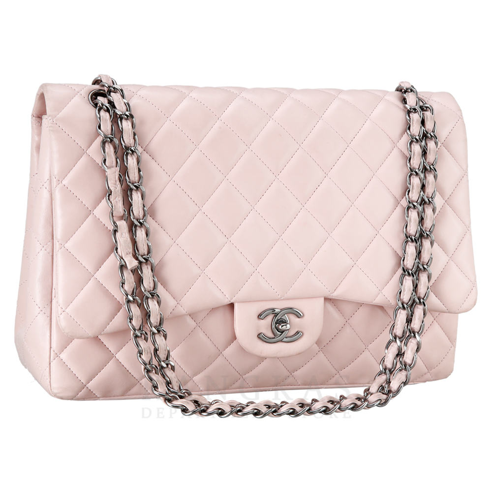 CHANEL(USED)샤넬 램스킨 클래식 맥시 플랩백
