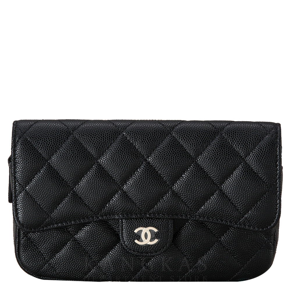 CHANEL(USED)샤넬 AP2096 클래식 더블 폰홀더 플랩 체인 WOC