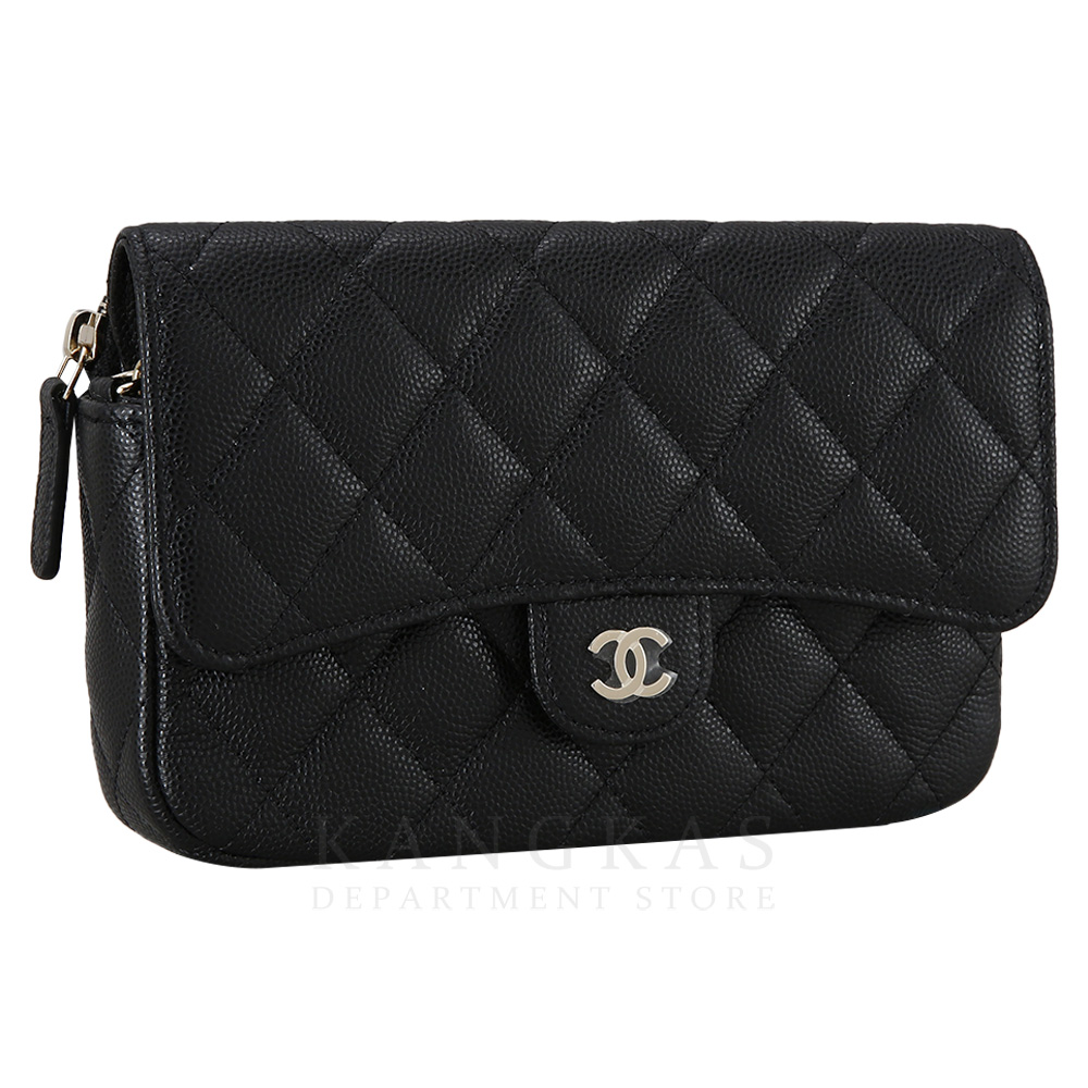 CHANEL(USED)샤넬 AP2096 클래식 더블 폰홀더 플랩 체인 WOC