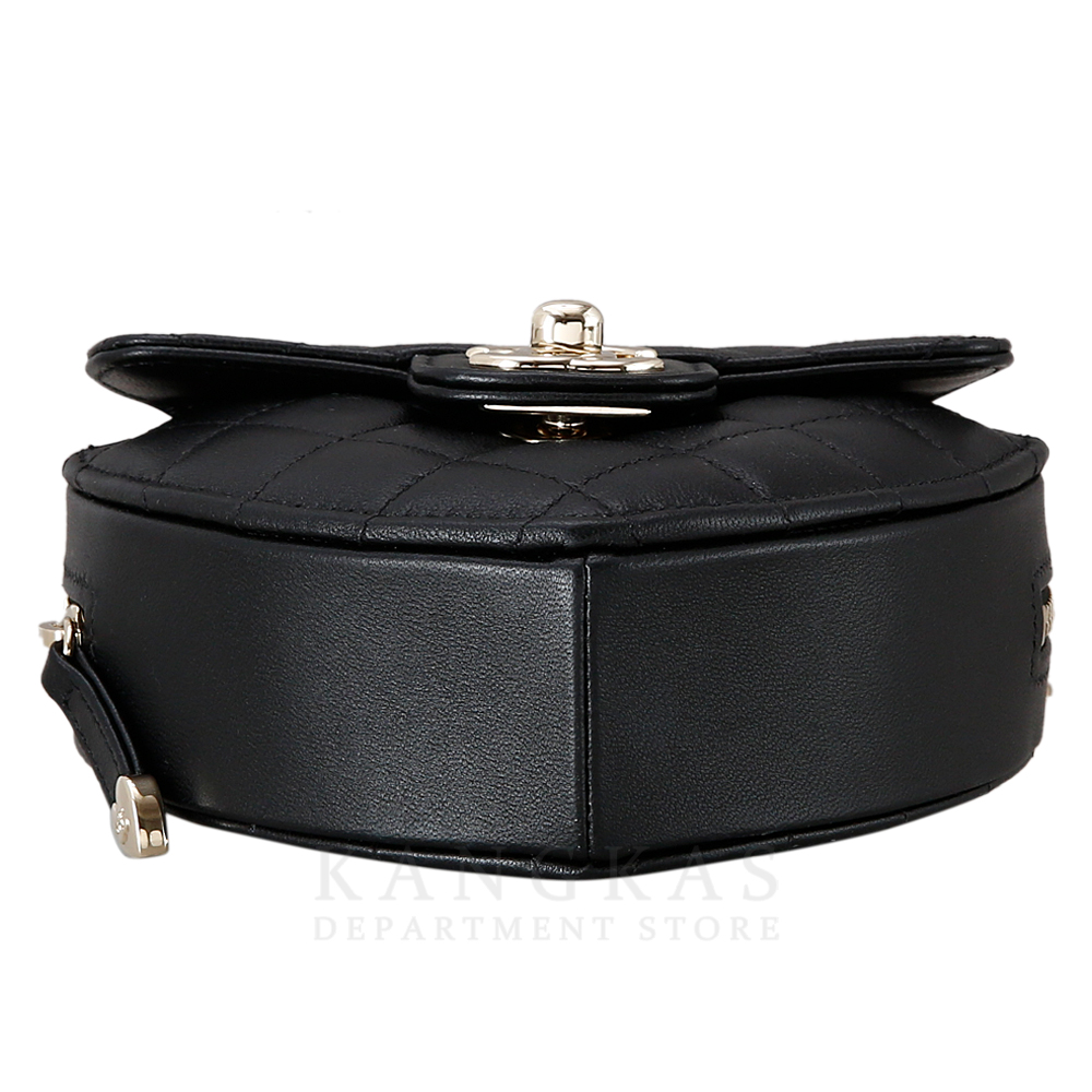 CHANEL(USED)샤넬 AP2784 램스킨 하트백 스몰