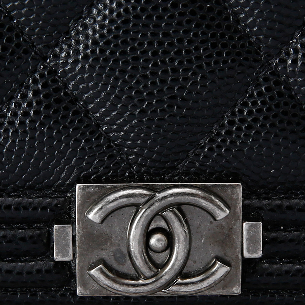 CHANEL(USED)샤넬 캐비어 보이샤넬 WOC