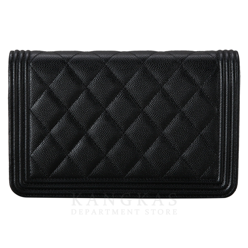 CHANEL(USED)샤넬 캐비어 보이샤넬 WOC